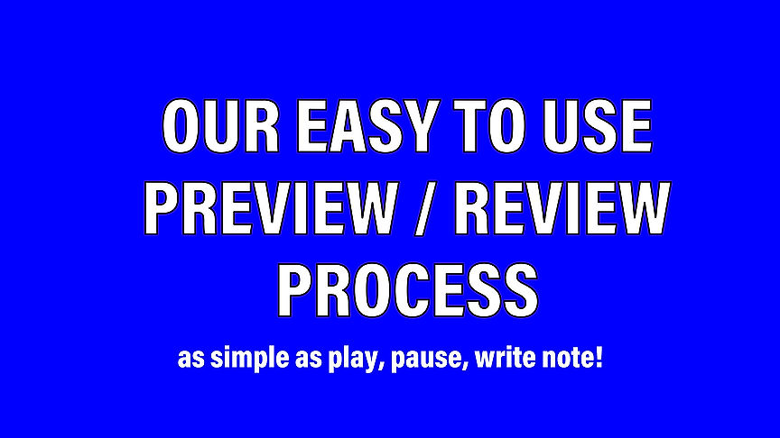 Our Review Process